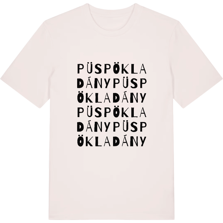 Püspökladány wordplay t-shirt – t-shirt from PinShirt