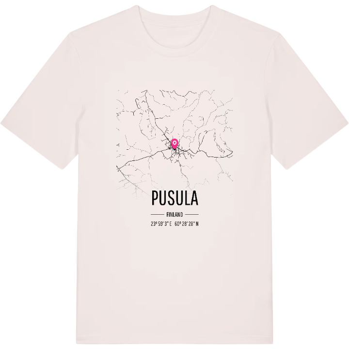 Pusula map t-shirt – t-shirt from PinShirt