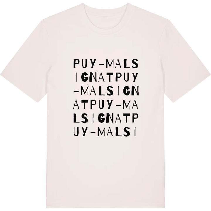 Puy-Malsignat wordplay t-shirt – t-shirt from PinShirt
