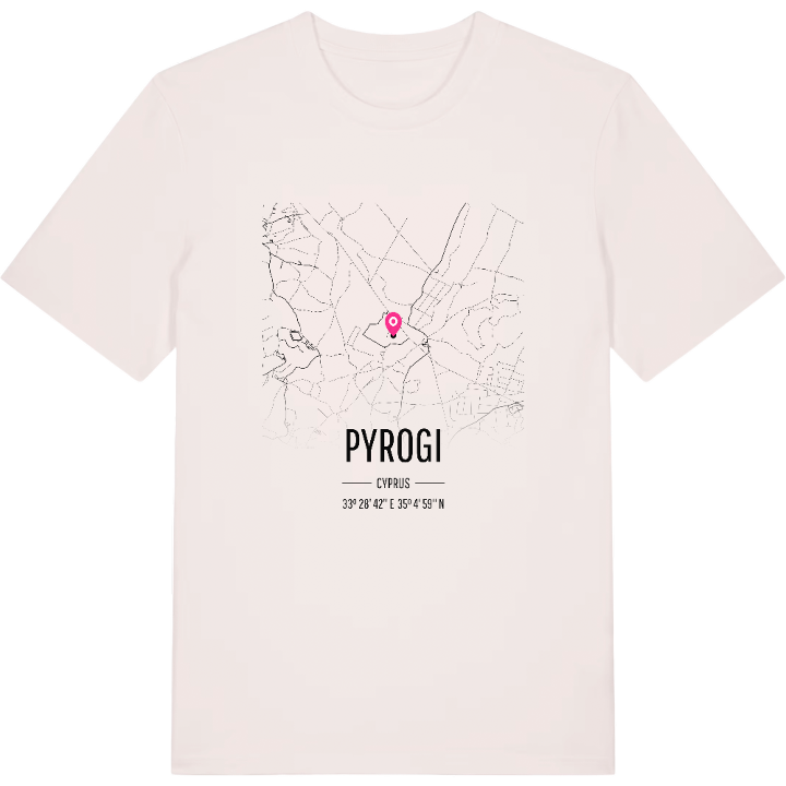 Pyrogi map t-shirt – t-shirt from PinShirt