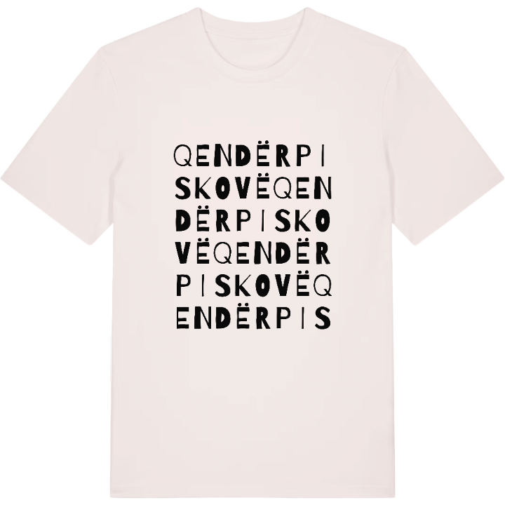 Qendër Piskovë wordplay t-shirt – t-shirt from PinShirt