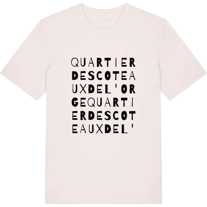 Quartier des Coteaux de l'Orge wordplay t-shirt – t-shirt from PinShirt