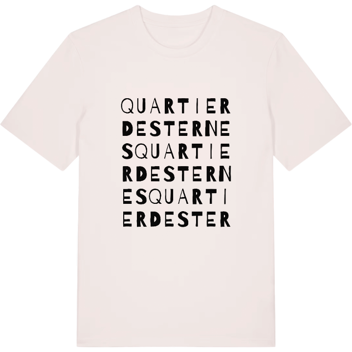 Quartier des Ternes wordplay t-shirt – t-shirt from PinShirt