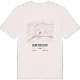Quartier Ouest karta t-shirt