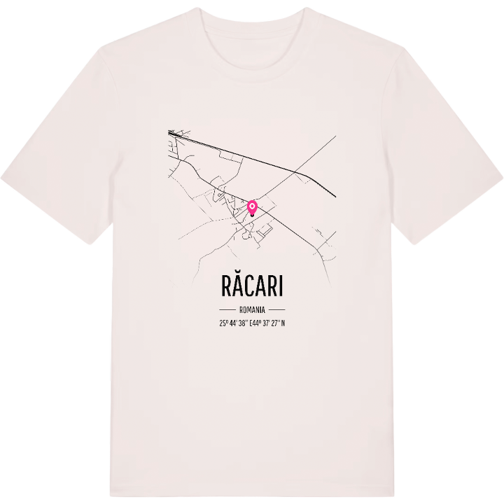 Răcari map t-shirt – t-shirt from PinShirt