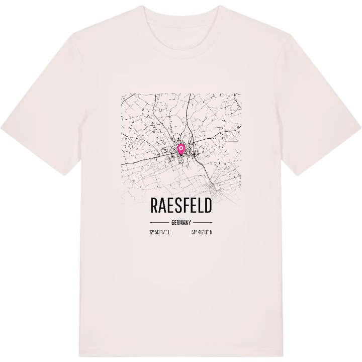 Raesfeld map t-shirt – t-shirt from PinShirt