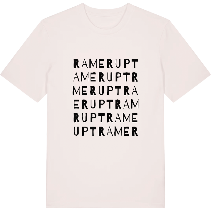 Ramerupt wordplay t-shirt – t-shirt from PinShirt