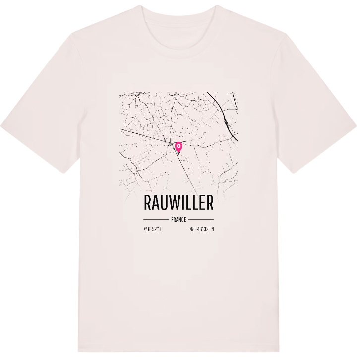 Rauwiller map t-shirt – t-shirt from PinShirt