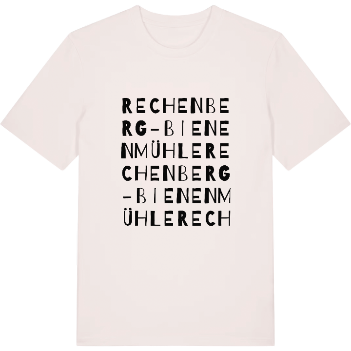Rechenberg-Bienenmühle wordplay t-shirt – t-shirt from PinShirt