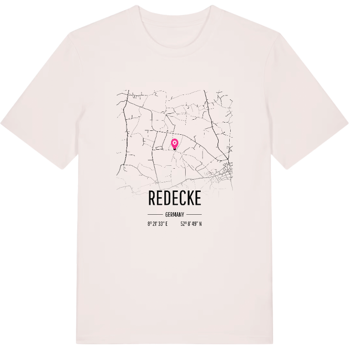 Redecke map t-shirt – t-shirt from PinShirt