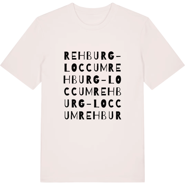 Rehburg-Loccum wordplay t-shirt – t-shirt from PinShirt