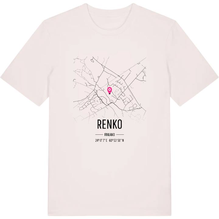 Renko map t-shirt – t-shirt from PinShirt