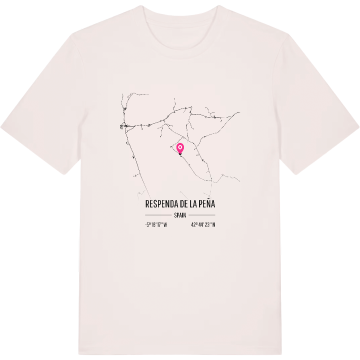 Respenda de la Peña map t-shirt – t-shirt from PinShirt