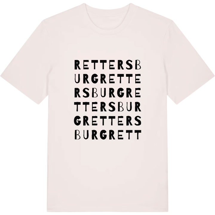 Rettersburg wordplay t-shirt – t-shirt from PinShirt