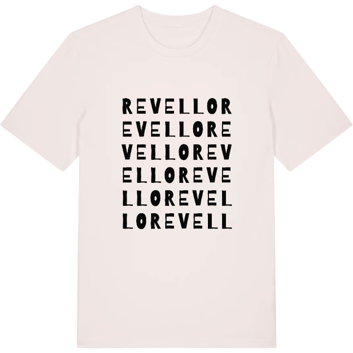 Revello wordplay t-shirt – t-shirt from PinShirt