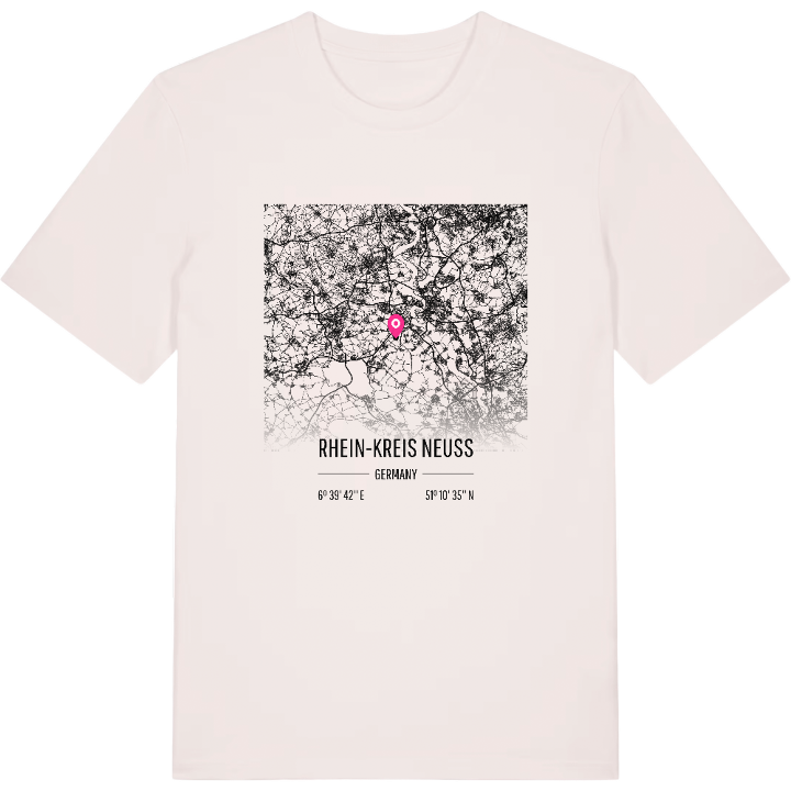 Rhein-Kreis Neuss map t-shirt – t-shirt from PinShirt
