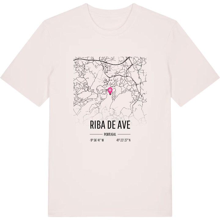 Riba de Ave map t-shirt – t-shirt from PinShirt