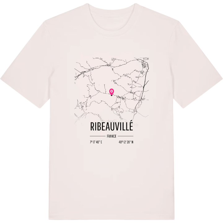 Ribeauvillé map t-shirt – t-shirt from PinShirt