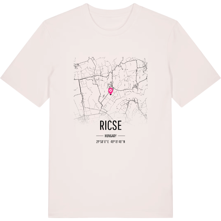 Ricse map t-shirt – t-shirt from PinShirt
