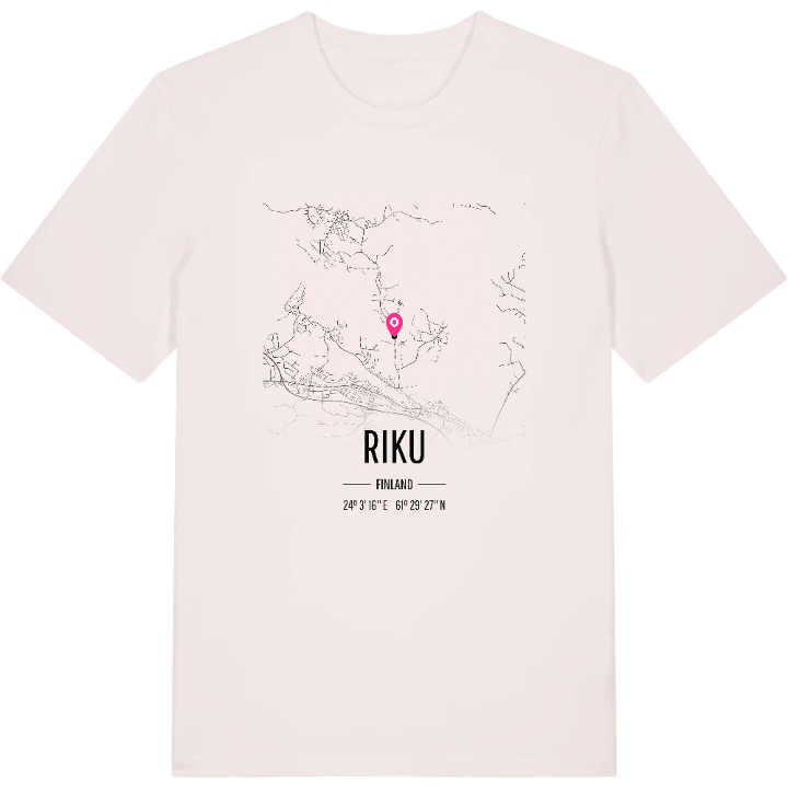 Riku map t-shirt – t-shirt from PinShirt