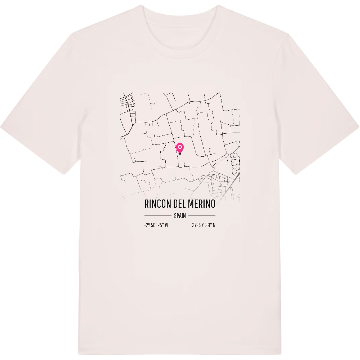 Rincon del Merino map t-shirt – t-shirt from PinShirt