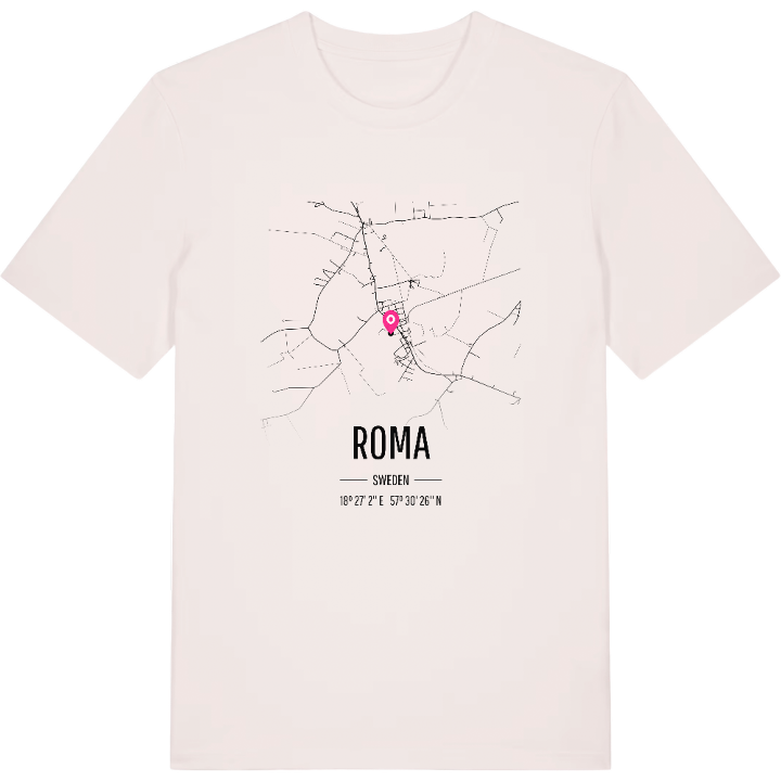 Roma map t-shirt – t-shirt from PinShirt
