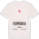 România karta t-shirt