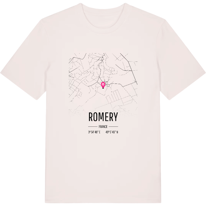 Romery map t-shirt – t-shirt from PinShirt