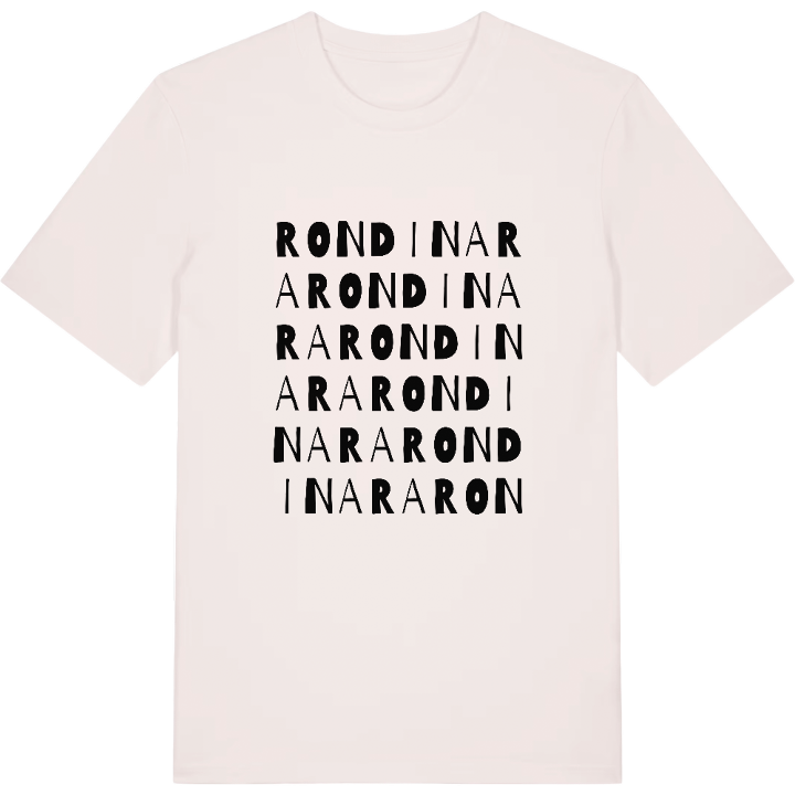 Rondinara wordplay t-shirt – t-shirt from PinShirt