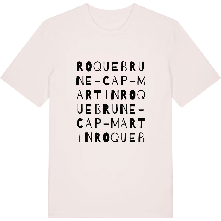 Roquebrune-Cap-Martin wordplay t-shirt – t-shirt from PinShirt