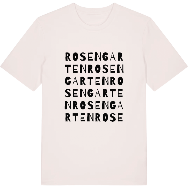 Rosengarten wordplay t-shirt – t-shirt from PinShirt