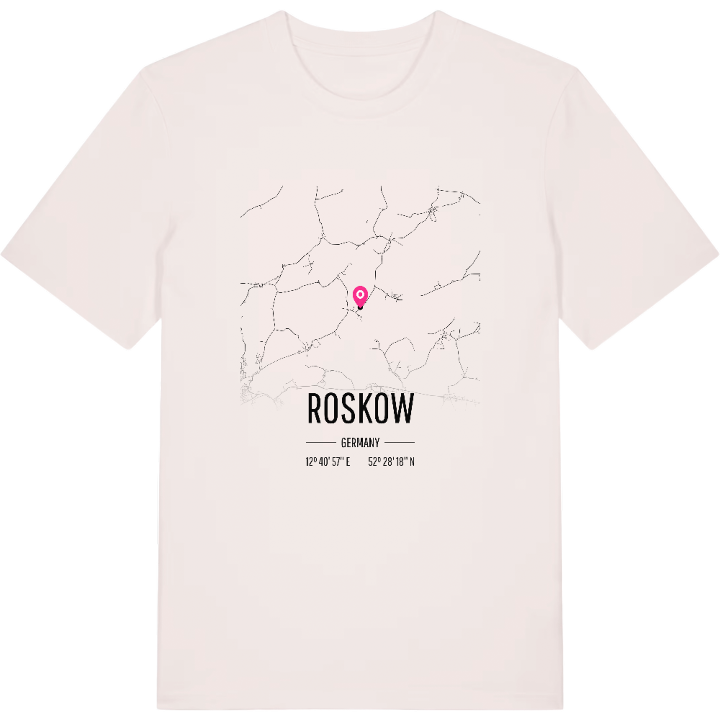 Roskow map t-shirt – t-shirt from PinShirt