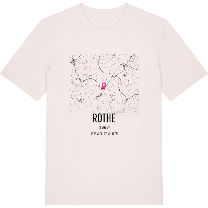 Rothe map t-shirt – t-shirt from PinShirt
