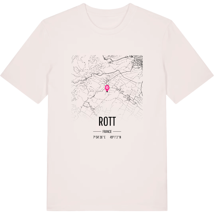 Rott map t-shirt – t-shirt from PinShirt