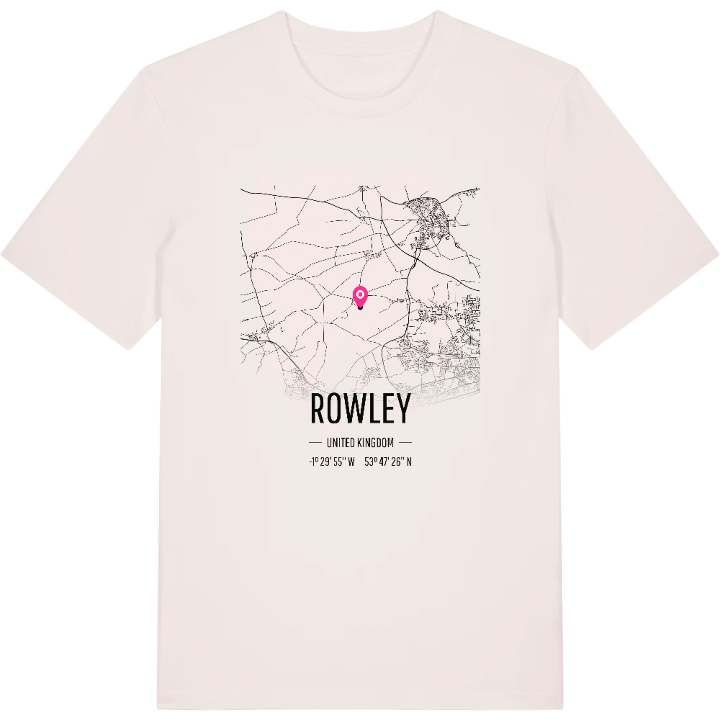 Rowley map t-shirt – t-shirt from PinShirt