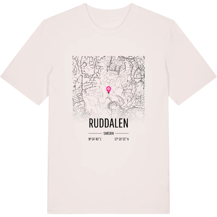 Ruddalen map t-shirt – t-shirt from PinShirt