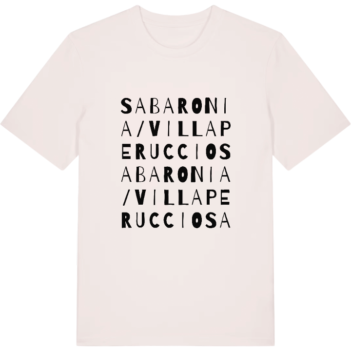 Sa Baronia/Villaperuccio wordplay t-shirt – t-shirt from PinShirt