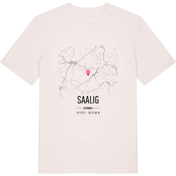 Saalig map t-shirt – t-shirt from PinShirt