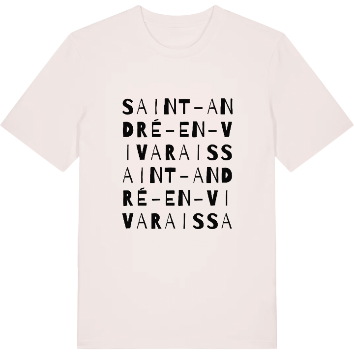 Saint-André-en-Vivarais wordplay t-shirt – t-shirt from PinShirt