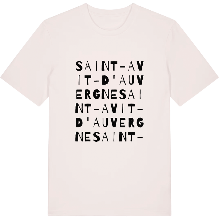 Saint-Avit-d'Auvergne wordplay t-shirt – t-shirt from PinShirt