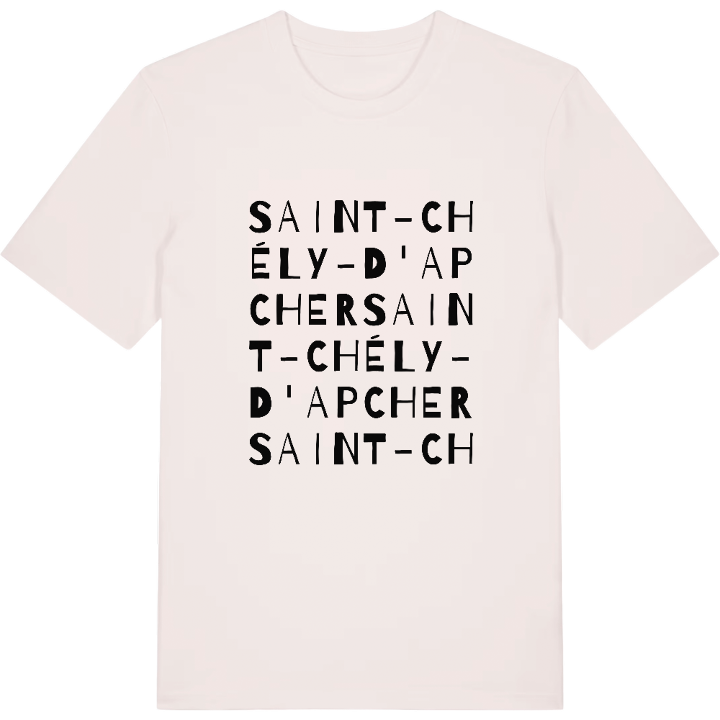 Saint-Chély-d'Apcher wordplay t-shirt – t-shirt from PinShirt