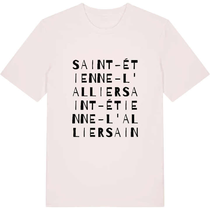 Saint-Étienne-l'Allier wordplay t-shirt – t-shirt from PinShirt