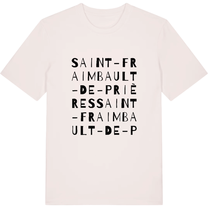 Saint-Fraimbault-de-Prières wordplay t-shirt – t-shirt from PinShirt