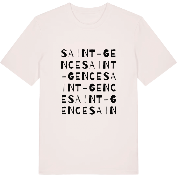Saint-Gence wordplay t-shirt – t-shirt from PinShirt