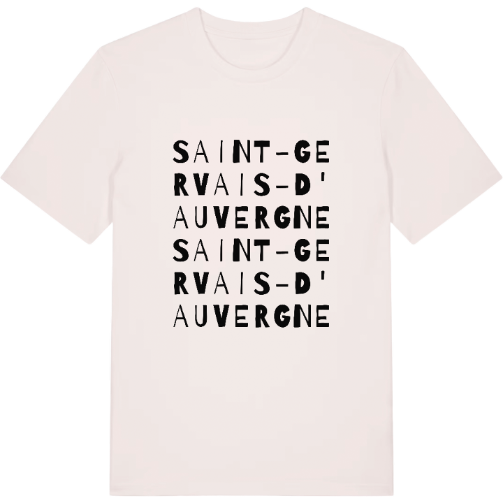 Saint-Gervais-d'Auvergne wordplay t-shirt – t-shirt from PinShirt