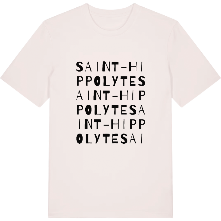Saint-Hippolyte wordplay t-shirt – t-shirt from PinShirt