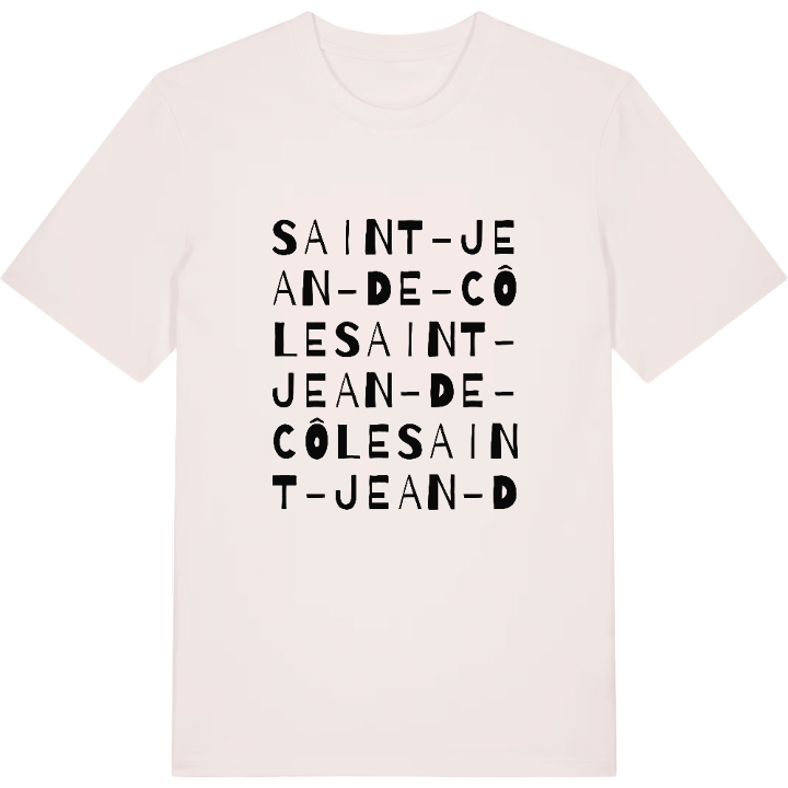 Saint-Jean-de-Côle wordplay t-shirt – t-shirt from PinShirt