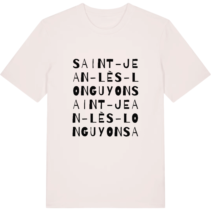 Saint-Jean-lès-Longuyon wordplay t-shirt – t-shirt from PinShirt