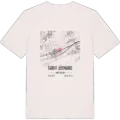 Saint-Léonard map t-shirt