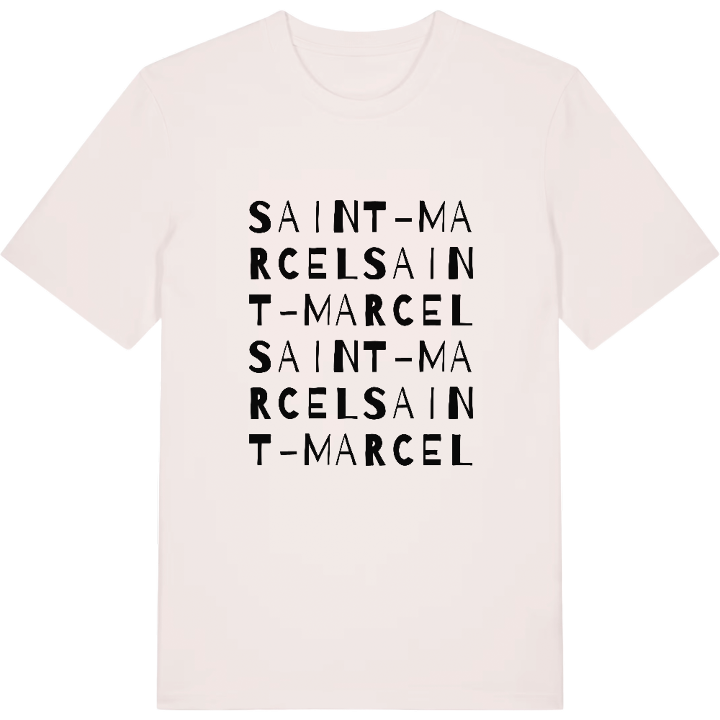 Saint-Marcel wordplay t-shirt – t-shirt from PinShirt